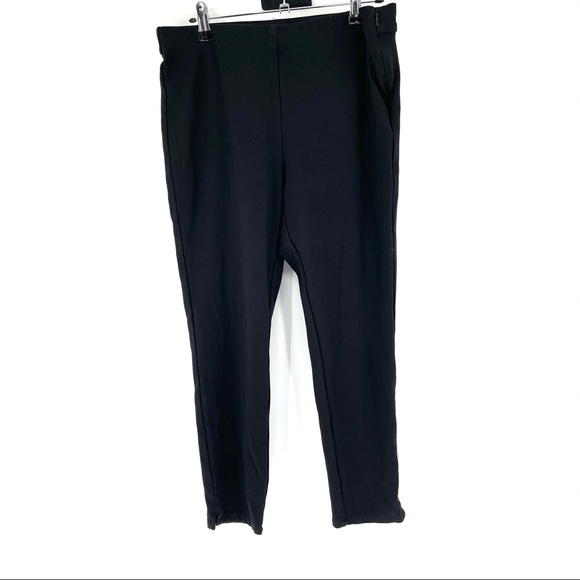 Daily Ritual Black Cropped Leggings - Picture 1 of 9